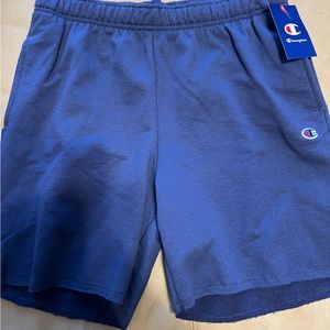 Champion authentic woman’s shorts size medium color blue